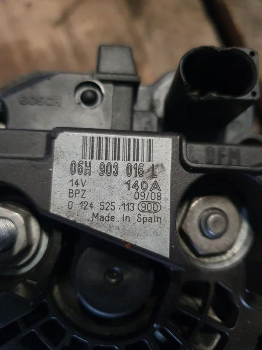 Alternator audi a4,a5,q5, 2.0tfsi . În perfecta s