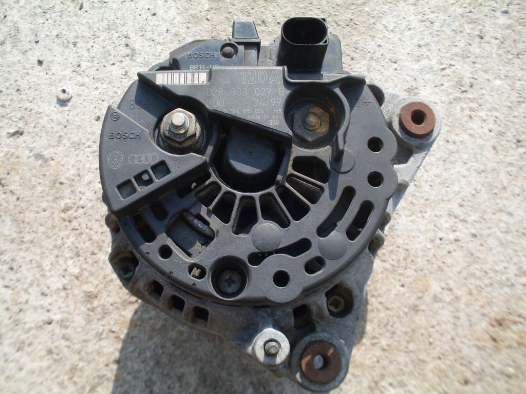 Alternator Audi A4 / A6 1.9 TDi BOSCH 120A