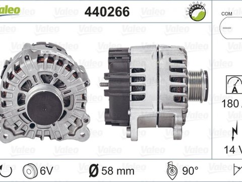 Alternator AUDI A4 Avant 8K5 B8 VALEO 440266