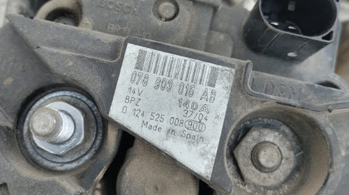 ALTERNATOR AUDI A4 B6 2.5 TDI COD 078903