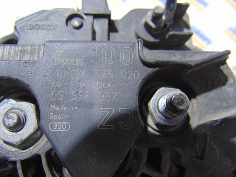 Alternator avand codul original 0124425020, pentru Opel Zafira A