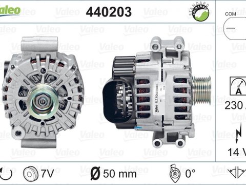 Alternator BMW 5 Touring F11 VALEO 440203