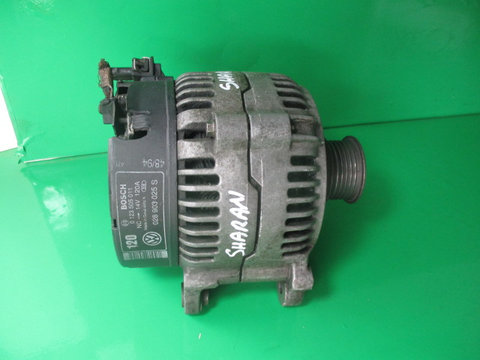 ALTERNATOR BOSCH COD 0123505011 / 028903025S VW SHARAN 1.9 TDI FAB. 1996 - 2000 ⭐⭐⭐⭐⭐