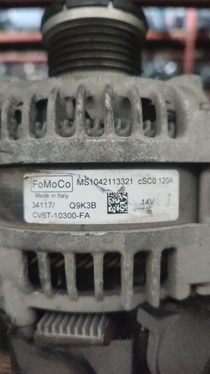 ALTERNATOR CV6T-10300-FA 120A Ford FOCUS 3 an 2010 M2DA / M1DA cod piesa CV6T-10300-FA