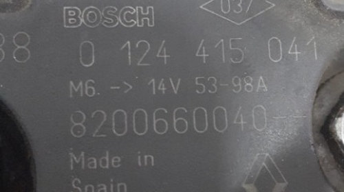 Alternator Dacia Logan 1.4i 1.6i cod-820