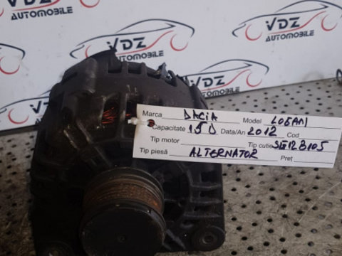 Alternator Dacia Logan 1.5 Diesel An 2012 Cod SG12B105
