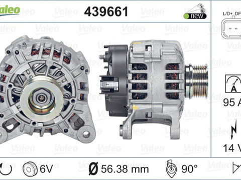 Alternator DACIA LOGAN EXPRESS FS VALEO 439661 PieseDeTop