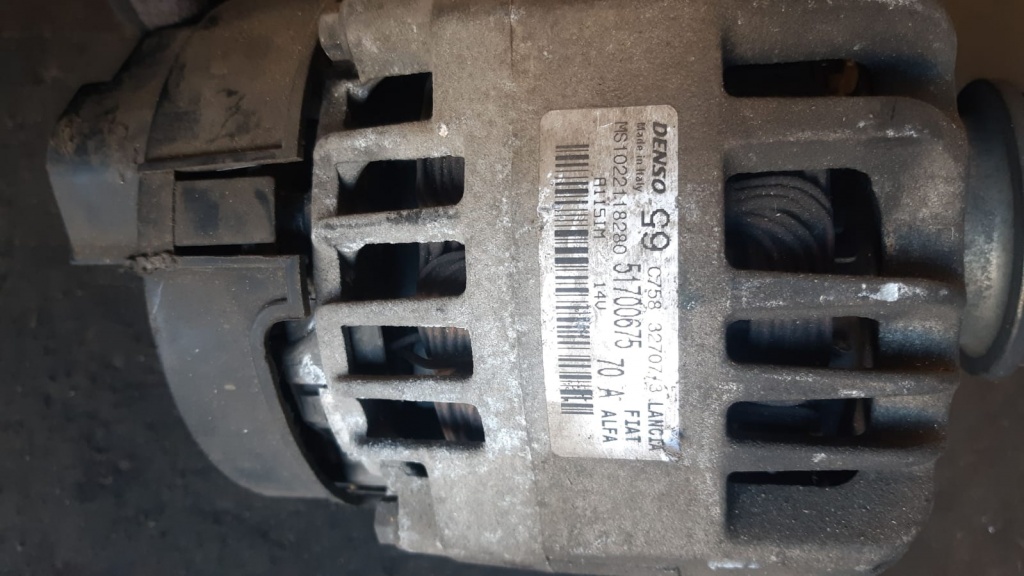 Alternator Fiat Grande Punto 1.2i An 2005 Cod 51700675 70A