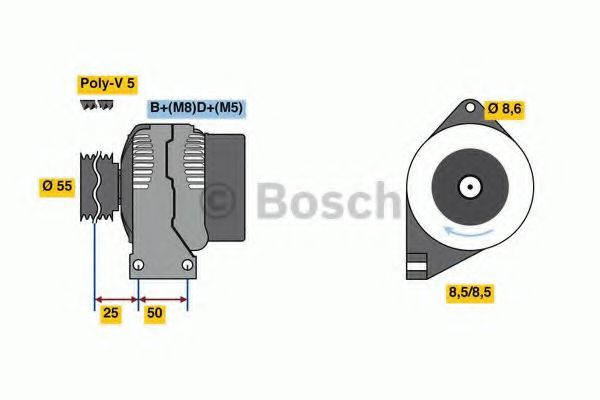 Alternator FIAT PRATICO platou / sasiu (263) (2010