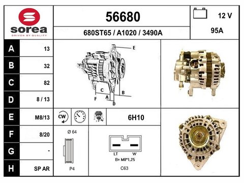 ALTERNATOR FORD TRANSIT