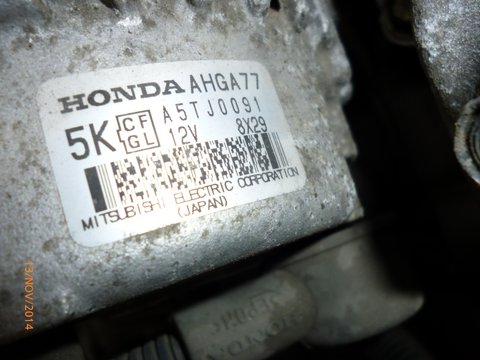 Alternator Honda Jazz 3 1.4 din 2009 2010 2011 2012