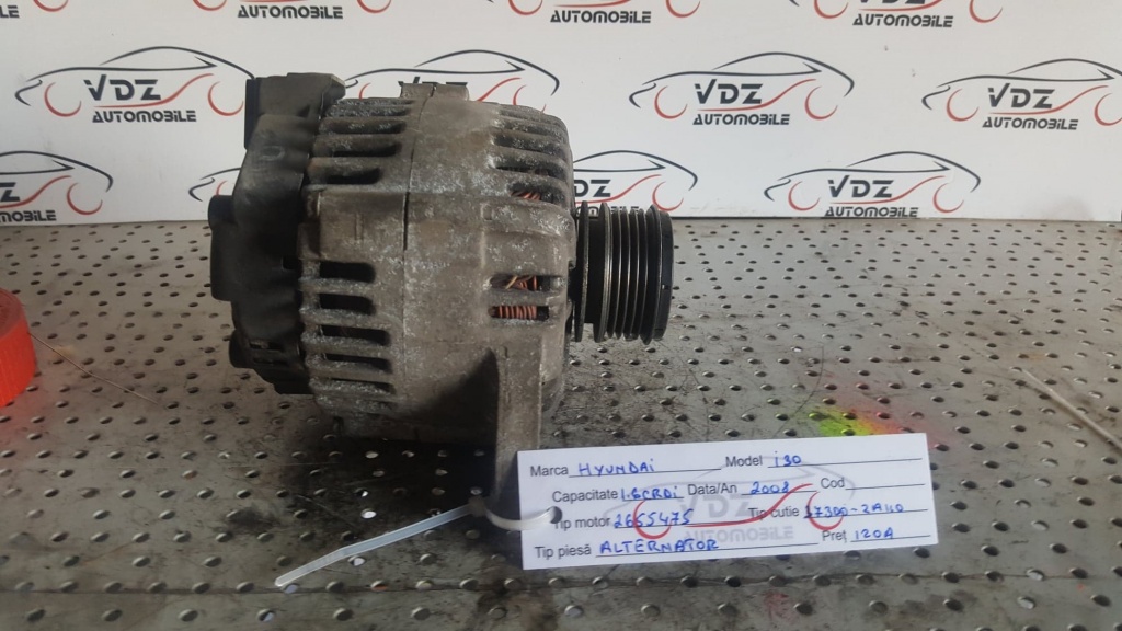 Alternator Hyundai I30 1.6CRDi An 2008 120A Cod Pi