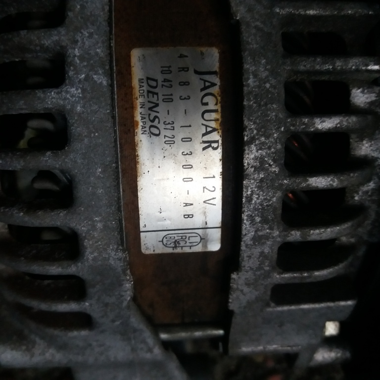 ALTERNATOR JAGUAR S-TYPE 2.7TDV6 COD 4R83-10300-AB