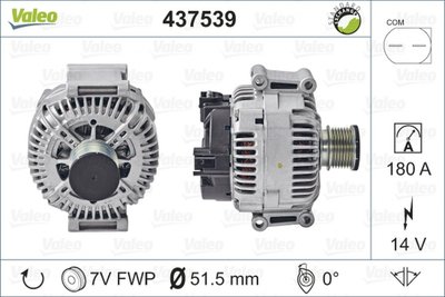 Alternator JEEP COMMANDER XK VALEO 437539