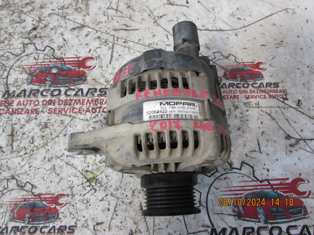 ALTERNATOR JEEP - RENEGADE - 2014-2018