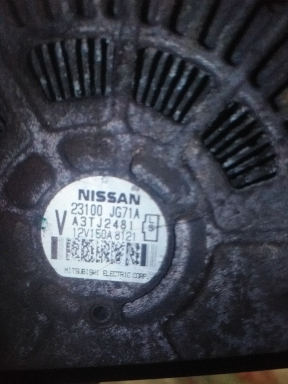 Alternator Koleos Qashqai X Trail 2.0 dci m9r