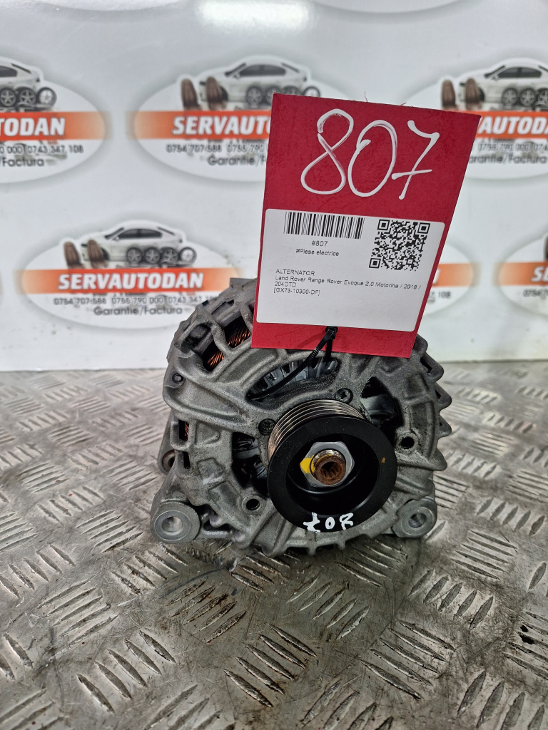 Alternator Land Rover Range Rover 3 (2002->) 2.0 Motorina 2018, GX73-10300-DF / GX7310300DF