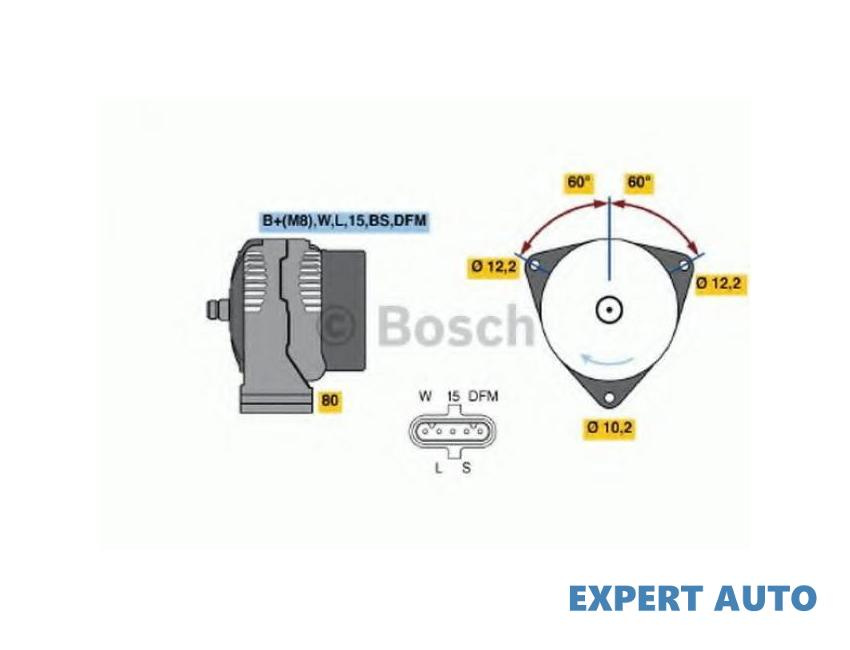 Alternator Mercedes ATEGO 2 2004-2016 #2 0124655023