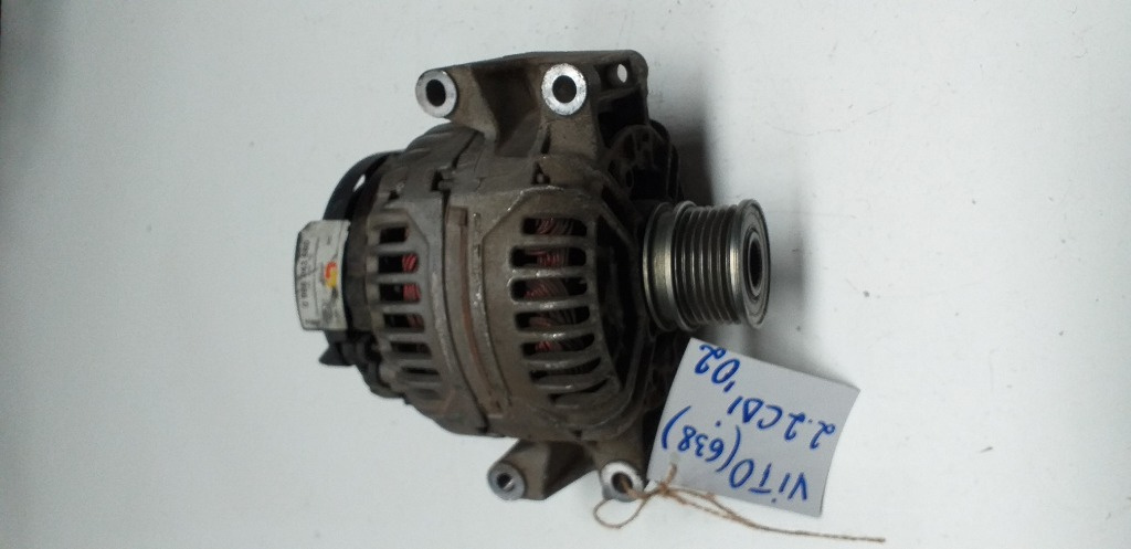 Alternator Mercedes Vito (638) 2.2 CDI, cod. 0 986 043 660, an fabricatie 2002