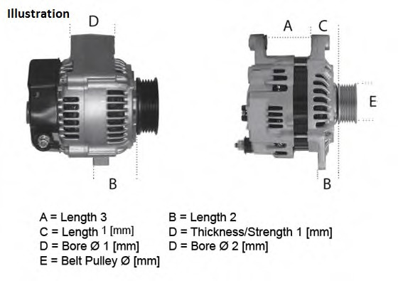 Alternator # Nissan Qashqai 2007 2008 2009 2010 2011 2012 2013 # LRA02974 # LUCAS