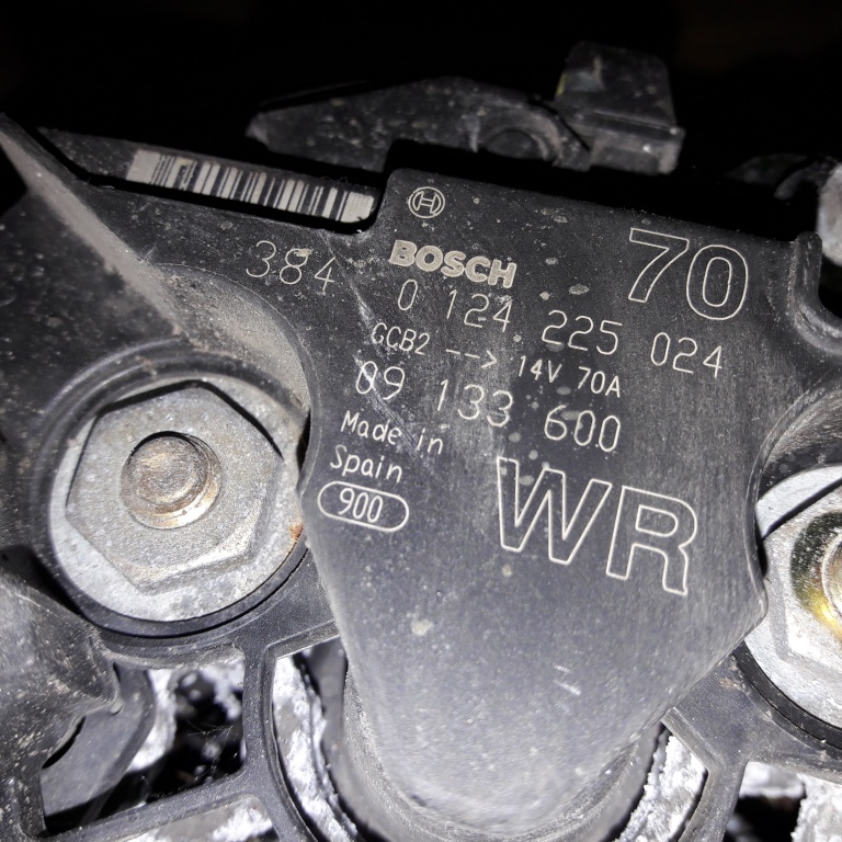Alternator Opel Astra G, 1.6i, cod piesa