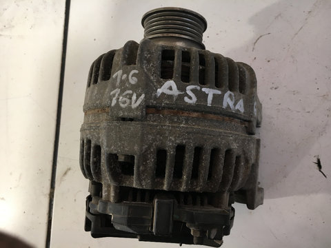 Alternator opel astra h zafira b meriva 1.6 16v 105 cp 2004 - 2008 cod: 0124425020