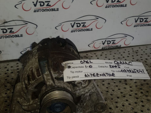 Alternator Opel Corsa C 1.0Benzina An 2005 Cod 0124225041