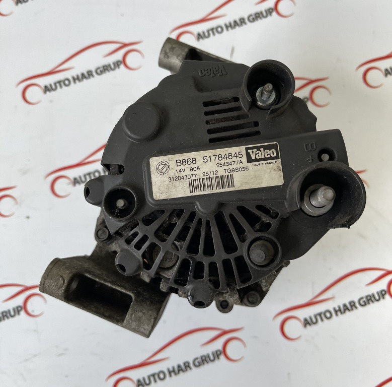Alternator Opel Corsa C Fiat Fiorino Punto Citroen Nemo 51784845 B86851784845 2543477A TG9S036