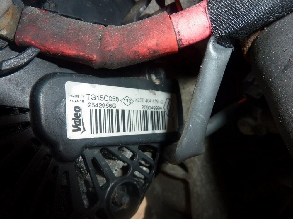 Alternator Opel Vivaro 2.0 Dci 2542966G, 8200404459