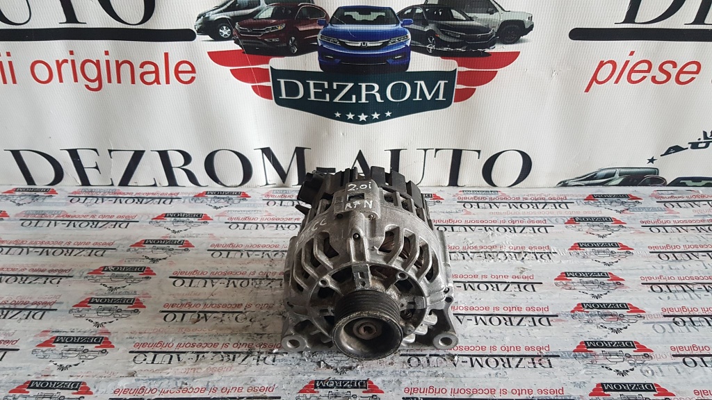 Alternator original Valeo 80A PEUGEOT 207 1.6 Bioflex 113 CP 9649611480