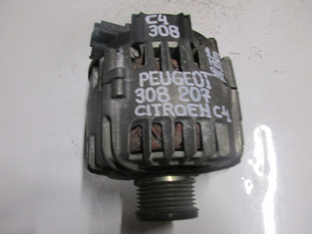 ALTERNATOR PEUGEOT 308 207 CITROEN C4 1.6HDI TIP 9HX COD- 9665617780 2605546A 510196592....