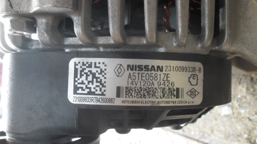 Alternator Renault 1.3 TCI 2018