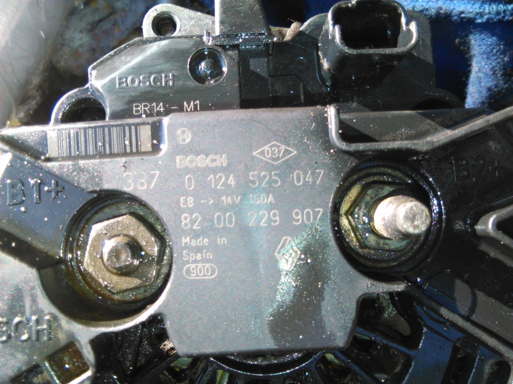 ALTERNATOR RENAULT MEGANE 2, 1.9DCI, 8200229907