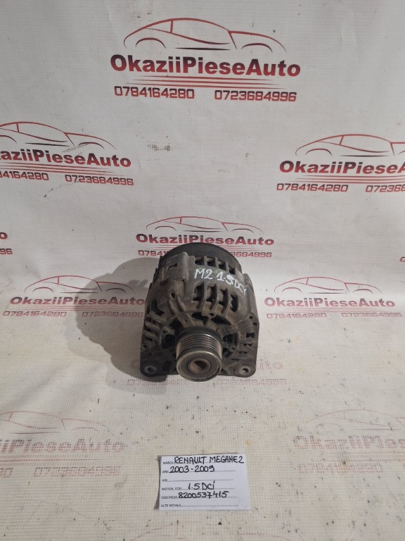 ALTERNATOR RENAULT MEGANE 2 2003-2009 1.5 DCI 8200537415