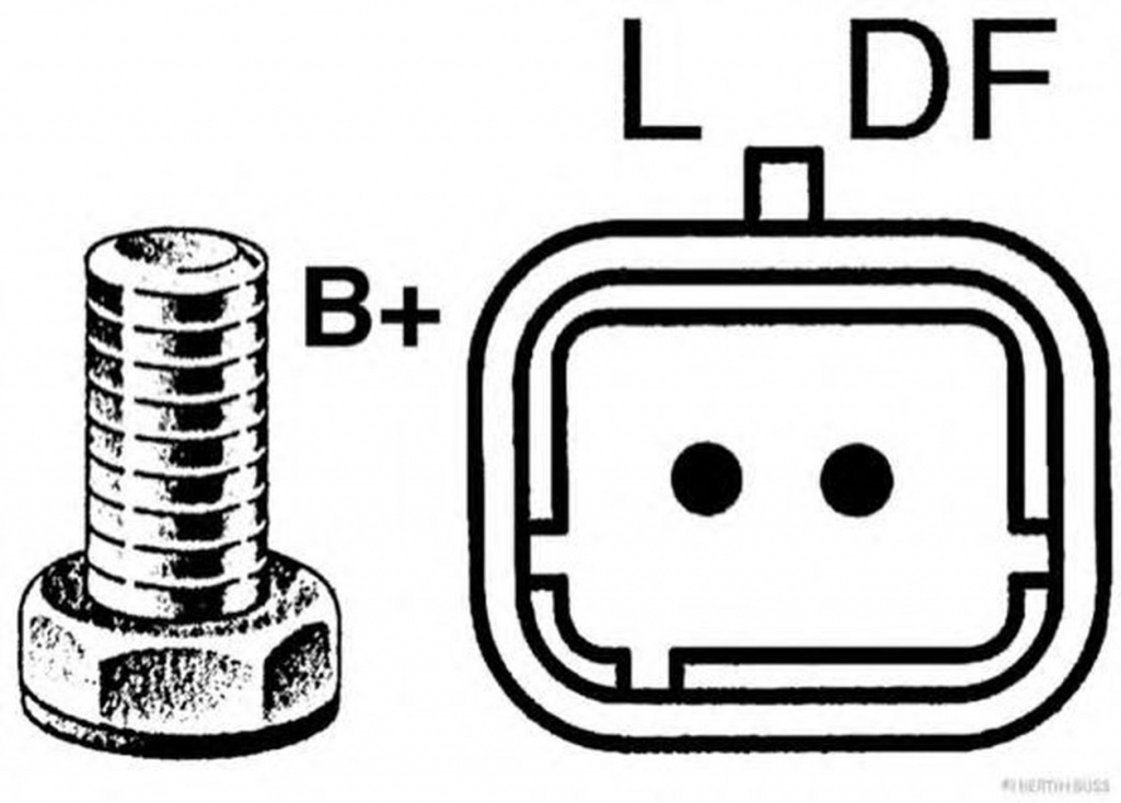 Alternator RENAULT SYMBOL I LB0 1 2 HERTH BUSS 32439475