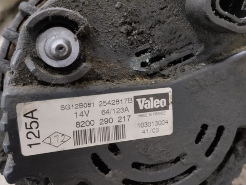 ALTERNATOR RENAULT TRAFIC1.9 DCI, COD 8200290217