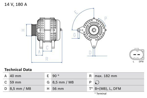 Alternator # Seat Altea 2004 2005 2006 2007 2008 2009 2010 2011 2012 2013 2014 2015 2016 2017 2018 2019 2020 2021 2022 2023 2024 2025 # 0 986 045 340 # BOSCH