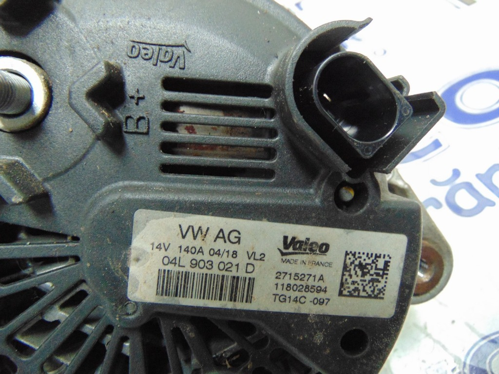ALTERNATOR SKODA KODIAQ 2.0 TDI AN 2021 