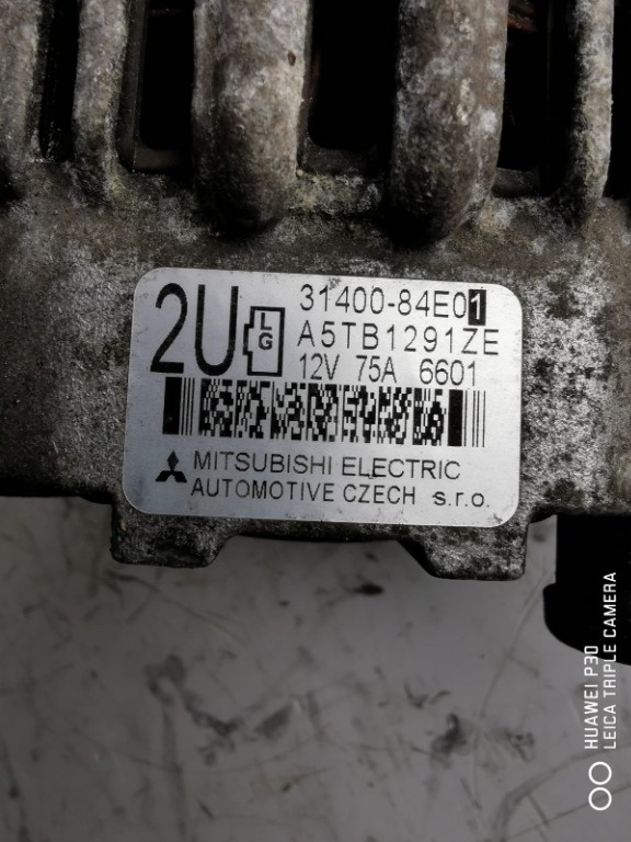 Alternator SMART FORFOUR 1.3 Benzina / A