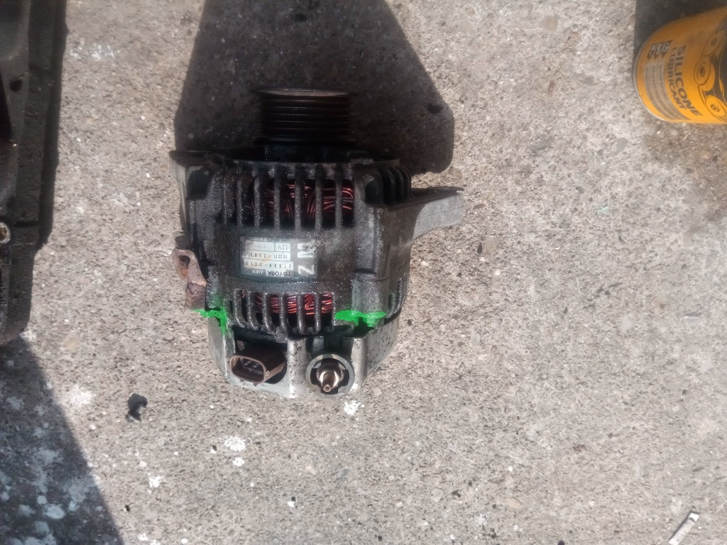 Alternator Toyota Avensis Corolla Rav 4 Celica,1ZZ-FE,1.8 benzina,127 cp.cod:27060-22130