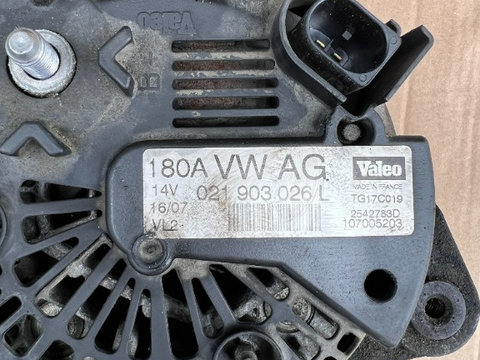 Alternator Volkswagen Passat B6 2.0 TDI 021 903 026 L/021903026L,180 A