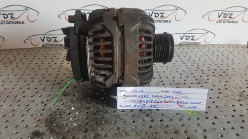 Alternator Volvo S60 2.4 D5 An 2002 120K