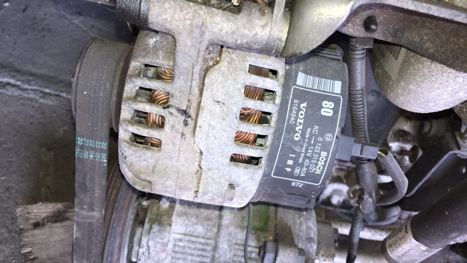 Alternator Volvo850, Volvo V40.