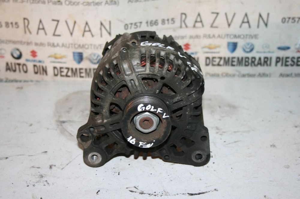 Alternator Vw Golf 5 Touran Seat Skoda Octavia 2 1.6 Fsi Cu Garantie