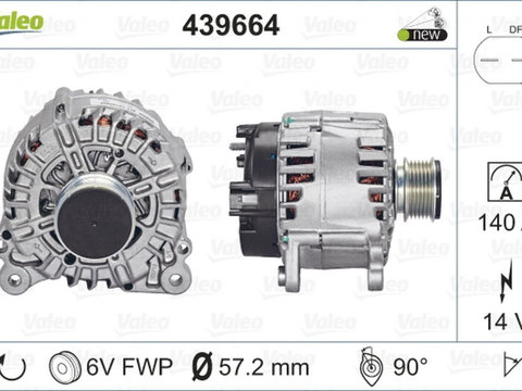 Alternator VW GOLF V Variant 1K5 VALEO 439664 PieseDeTop