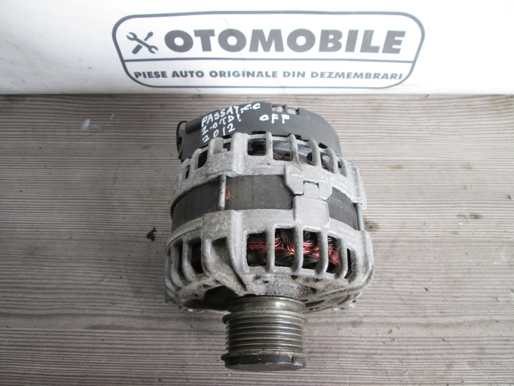 Alternator VW Passat CC 2.0 TDI Euro 5 (Start-Stop) 2009-2014: 0125811028