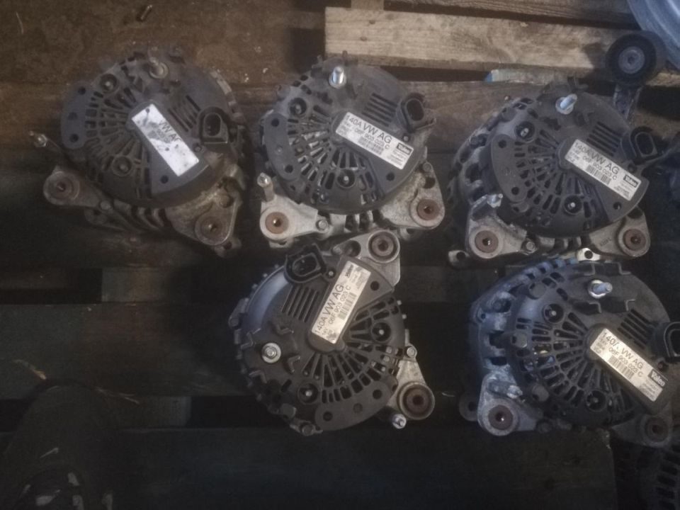 Alternator vw seat skoda audi golf5 1.9 tdi Passat b6 1.9 tdi seat Leon altea 1.9 tdi 105cp bxe bkc Octavia 2 1.9 tdi perfect funcțional