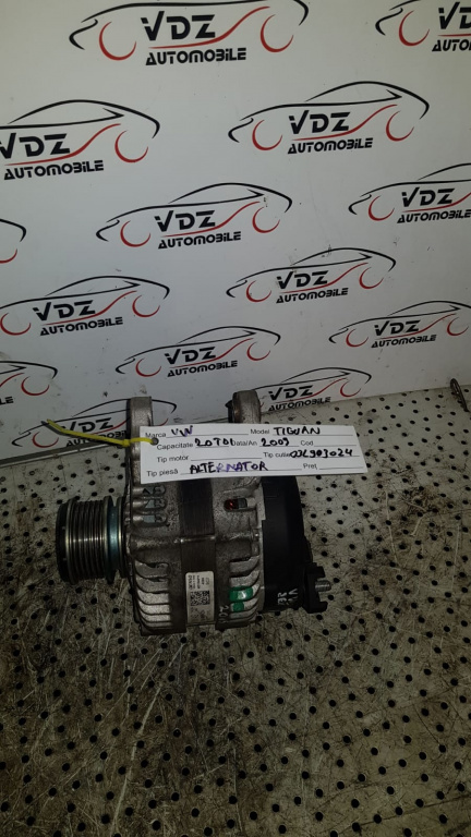 Alternator Vw Tiguan 2.0TDi An 2009 Cod 03L903024