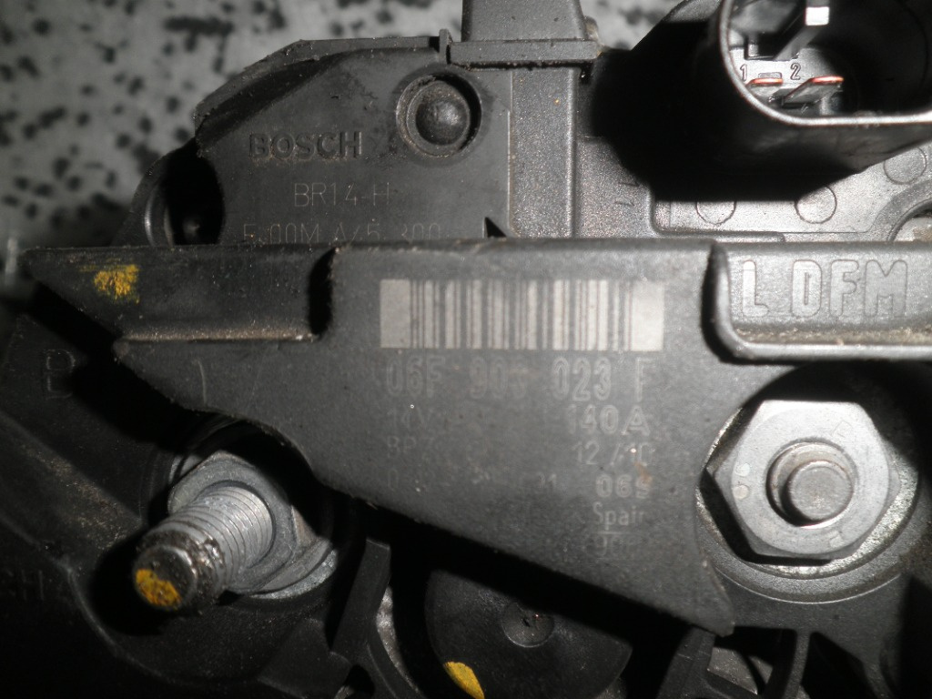 Alternator VW Tiguan , Golf 5, Golf 6, T
