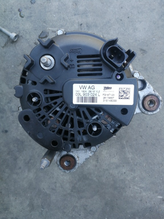 Alternator VW TRANSPORTER T6 2.0 TDI cod 03L903024L